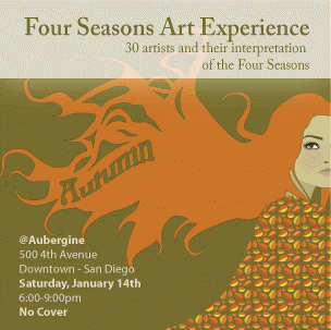 Four Seasons Art Experience Flier